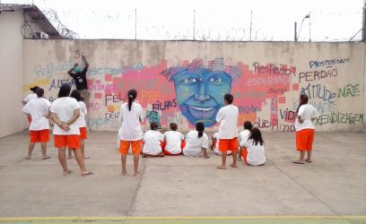 Mulheres encarceradas colocaram seus sentimentos na obra de arte - Foto: Divulgação CPM