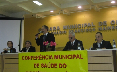 Evento foi coordendo pelo prefeito Abrahão, na época secretário da Saúde