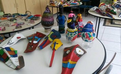 peças feitas por alunos---- Foto Divulgação
