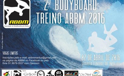 Flyer 2º Bodyboard Treino da ABBM 2016