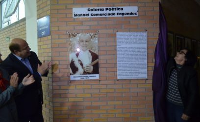 Galeria Poética da UNICNEC é reinaugurada com homenagem a ex-aluno
