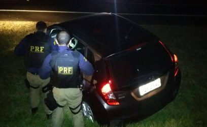 PRF recupera carro roubado na Freeway