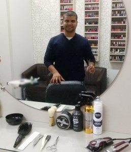 Estética Tatiane Palacio agora conta também com os serviços do barbeiro Bruno Rios