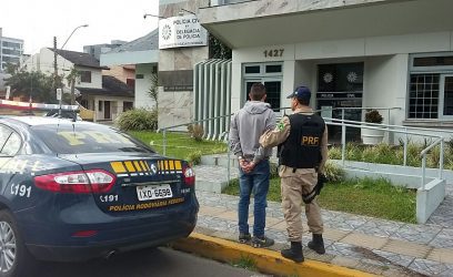 Homem é preso por receptação de veículo e dano qualificado ao patrimônio público em Osório