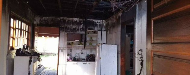 Incêndio atinge residência em Santo Antônio da Patrulha
