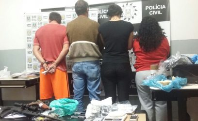 Osório: operação desmantela grupo suspeito de homicídios e tráfico de drogas