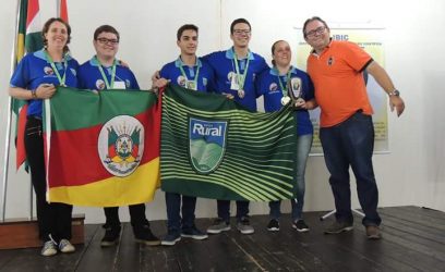 Alunos e professores da escola Rural de Osório são premiados na II Feira Brasileira de Iniciação Científica