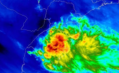 Defesa Civil alerta para possível evacuação de moradores devido ao aumento do nível de arroio em Caraá