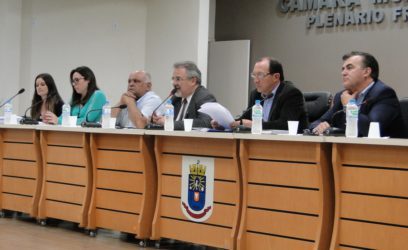 Planta de Valores foi discutida em audiência pública na Câmara de Vereadores de Osório