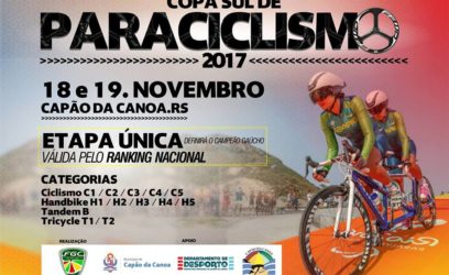 Copa Sul de Paraciclismo acontece na beira-mar de Capão da Canoa