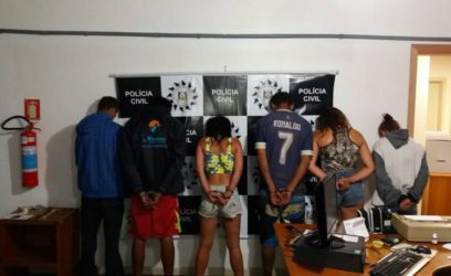 Operação da Polícia Civil prende seis traficantes em Cidreira
