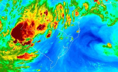 Inmet alerta para risco de temporal neste domingo no Litoral Gaúcho