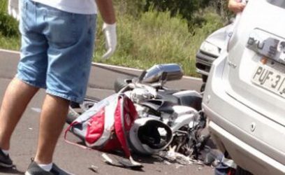 Acidente mata motociclista na Estrada do Mar