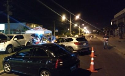 Balada Segura autua 20 por embriaguez durante o final de semana no Litoral