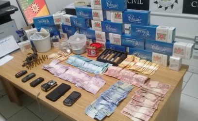 Idoso é preso com quase 9 mil maços de cigarros contrabandeados em Cidreira