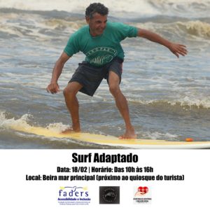 Arroio do Sal recebe Surf Adaptado no final de semana