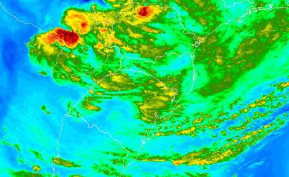 Inmet e Defesa Civil emitem alerta de temporal nesta segunda-feira no Litoral Gaúcho