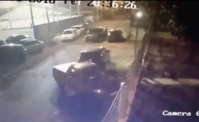 Câmera de segurança flagra criminoso arrombando carros em Osório