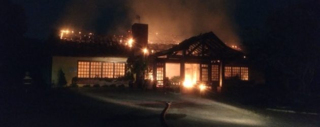 Incêndio atinge churrascaria em Osório (vídeo)
