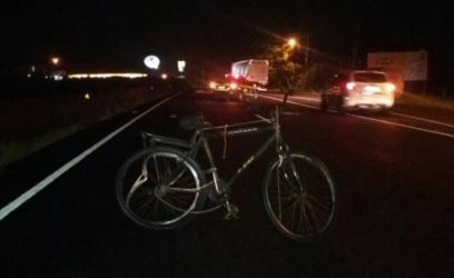 Veículo atinge bicicleta e mata ciclista em Osório