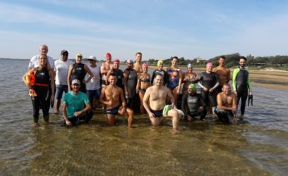 Lagoa do Bacupari recebe nadadores e triatletas para treino especial