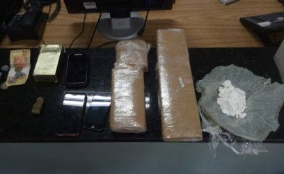 Duas pessoas são presas e mais de 2kg de maconha e cocaína apreendido em Osório