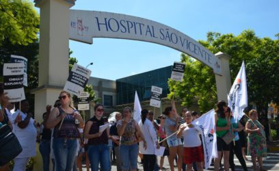 Trabalhadores do hospital de Osório entram em greve por tempo indeterminado