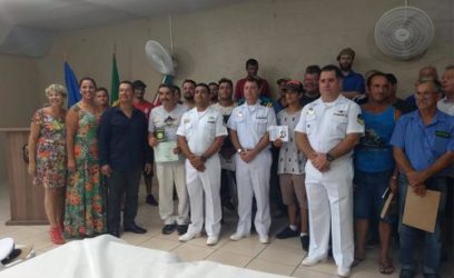 Marinha do Brasil forma pescadores profissionais no Litoral Gaúcho