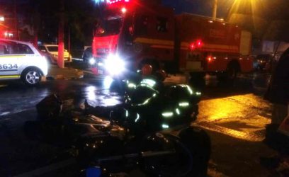 Motociclista fica ferido em acidente em Osório