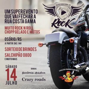 Chopp, motos e muito Rock and Roll: evento neste sábado promete agitar Osório