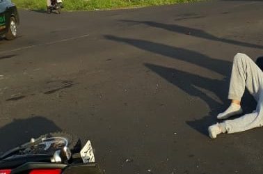 Motociclista fica em estado grave após acidente em Osório