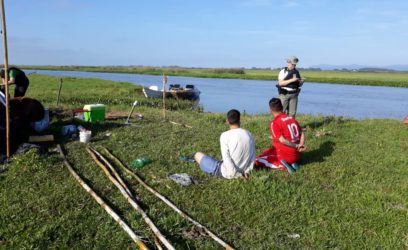 Foragidos são presos pescando em lagoa de Osório