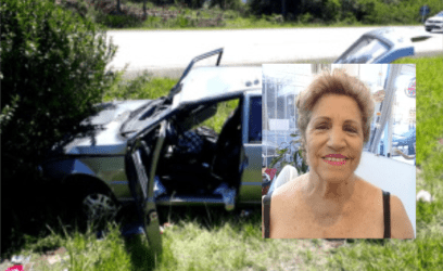 Sepultada idosa que sofreu acidente na Freeway