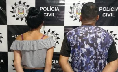 Preso casal suspeito de participação em homicídio em Tramandaí