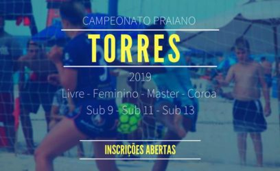 Abertas inscrições para o Campeonato Praiano de Beach Soccer em Torres