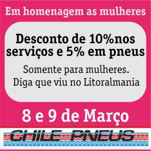 Dia da mulher, Chile Pneus tem descontos especiais para elas nos serviços e compras de pneus